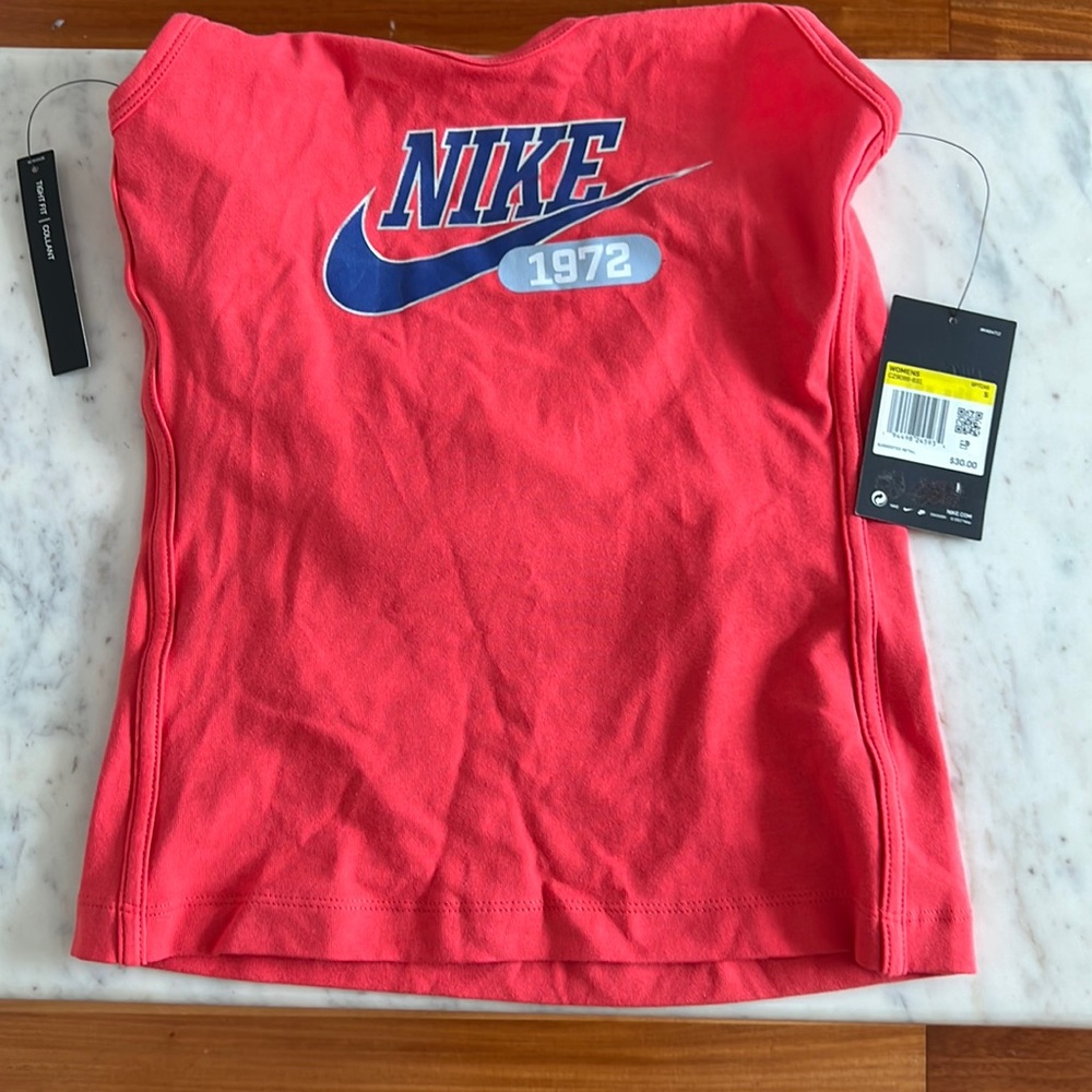 Nike Red and Blue Razor Back Tank